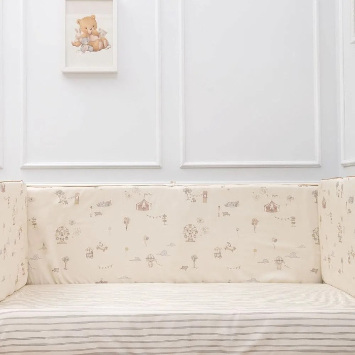 Комплект в стандартную кроватку «Лаппетти парк» Комплект в стандартную кроватку «Лаппетти парк»