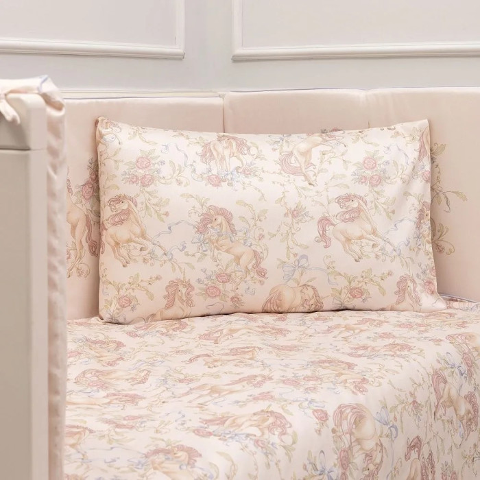 Комплект 6 предметов Lappetti «Волшебные грезы» в прямоугольную детскую кроватку Комплект 6 предметов Lappetti «Волшебные грезы» в прямоугольную детскую кроватку